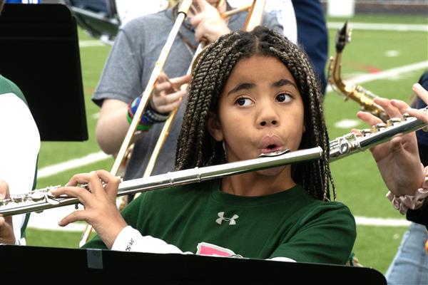 South River Feeder Elementary, Middle and High School Combined Band Performing
